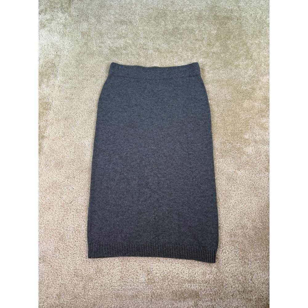 Gap Midi Skirt Womens Size Small Merino Wool Blend Stretch Office Career B941
